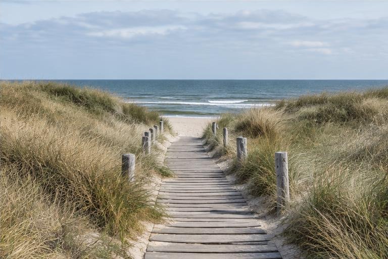 Dünenhaus Sylt — Beach & dune boardwalk